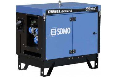 Купить дизельный генератор 5 квт SDMO DIESEL 6000 Silence